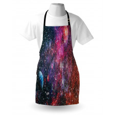 Abstract Jumble Space Apron