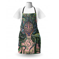 Modern Mystic Girl Apron