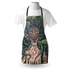 Modern Mystic Girl Apron