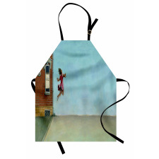 Life Contrast Art Apron