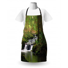 Forest over Mossy Rocks Apron