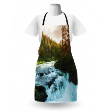 Sunrise Springtime Pines Apron