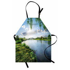 Calm River in Summer Apron