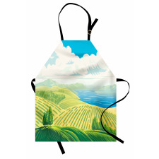 Idyllic Beauty Graphic Apron