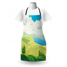 Idyllic Beauty Graphic Apron