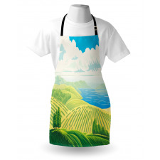 Idyllic Beauty Graphic Apron