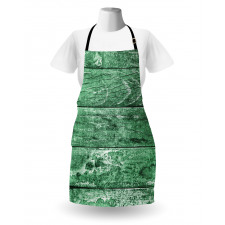 Cracked Look Wooden Apron