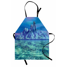 Arctic Landscape Scene Apron