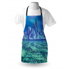 Arctic Landscape Scene Apron