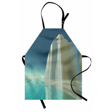 Graphic Frigid by the Sea Apron