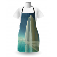 Graphic Frigid by the Sea Apron