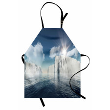 Fluffy Clouds Sunbeams Apron