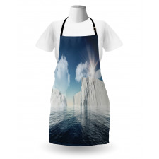 Fluffy Clouds Sunbeams Apron