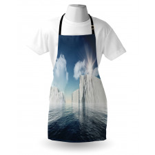 Fluffy Clouds Sunbeams Apron