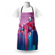 Vibrant Flower Apron