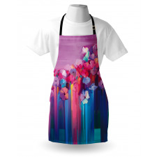 Vibrant Flower Apron