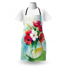 Flowers in a Vase Art Apron