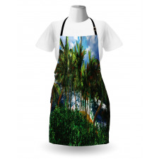 Hawaii Island Palm Tree Apron