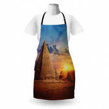 Desert and Pyramids Dusk Apron