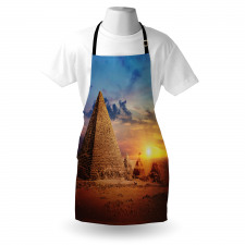 Desert and Pyramids Dusk Apron