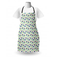 Dinosaurs Funny Doodle Apron