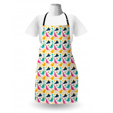 Rhythmic Dinosaurs Doodle Apron