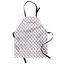 Funny Colorful Birthday Baby Apron