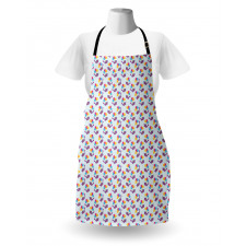 Funny Colorful Birthday Baby Apron