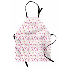 Girly Curly Stems Apron