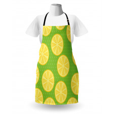 Citrus Slices Polka Dots Apron