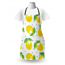 Cheery Citrus Fruits Art Apron