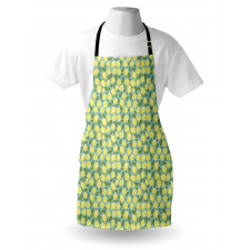 Citrus Fruits Pastel Tones Apron