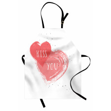 Kiss You Hearts Apron