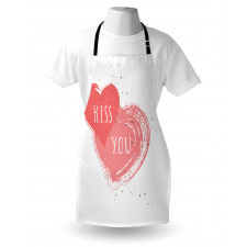 Kiss You Hearts Apron