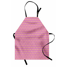 Feminine Retro Circles Apron