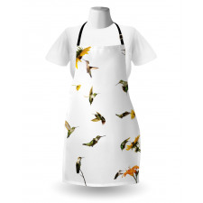 Hummingbird Sunflowers Apron