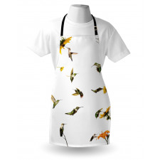 Hummingbird Sunflowers Apron