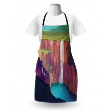 Rural Scene Waterfall Apron