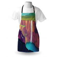 Rural Scene Waterfall Apron