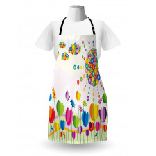 Abstract Flower Summer Apron