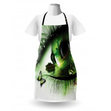 Abstract Swan Animal Apron