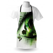 Abstract Swan Animal Apron