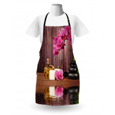 Spa Relax Candle Blossom Apron