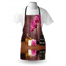 Spa Relax Candle Blossom Apron