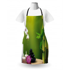 Bamboo Flower Orchid Stone Apron