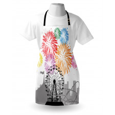 Fireworks Circus Fun Apron