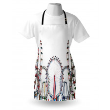 Festival Fair Rides Apron