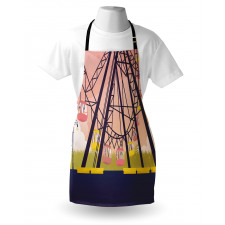 Cartoonish Fun Ride Apron