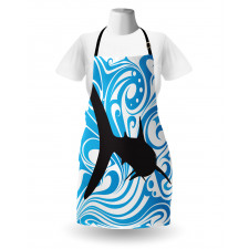 Swirling Waves and a Big Fish Apron