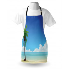 Exotic View Tree and Coconuts Apron